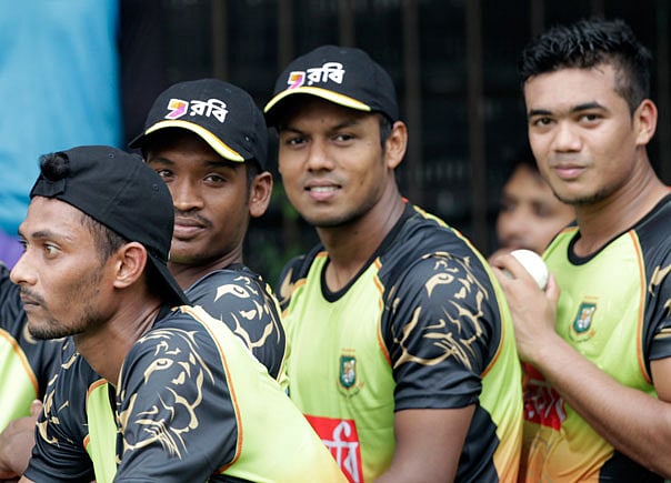 শফিউল ইসলাম, আল আমিন, কামরুল ইসলাম ও তাসকিন আহমেদ-চার পেসার ফিরছেন প্রাথমিক দলে। ছবি: শামসুল হক