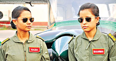 নাজিয়া নুসরাত হোসেন ও শাহরিনা বিনতে আনোয়ার