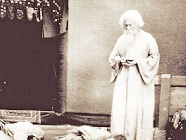 নটীর পূজা চলচ্চিত্রে অভিনেতা রবীন্দ্রনাথ ঠাকুর