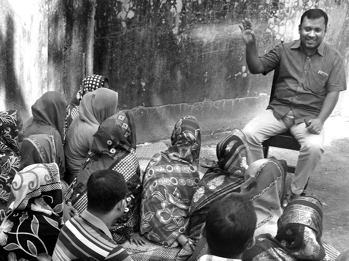 জসিম উদ্দিন শেখ। ছবি: আলম পলাশ