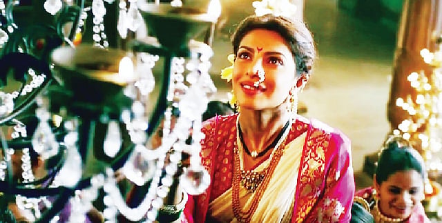 কাশিবাঈয়ের সাজে প্রিয়াঙ্কা চোপড়া