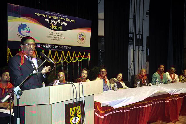 সড়ক পরিবহন ও সেতুমন্ত্রী ওবায়দুল কাদের