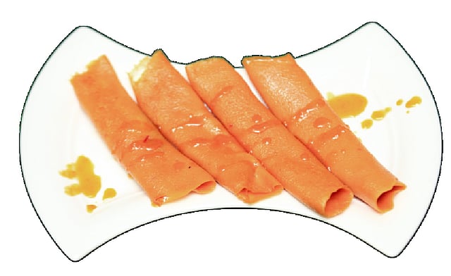 গাজরের মালাই পাটিসাপটা