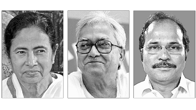 মমতা বন্দ্যোপাধ্যায়, বিমান বসু ও অধীর চৌধুরী