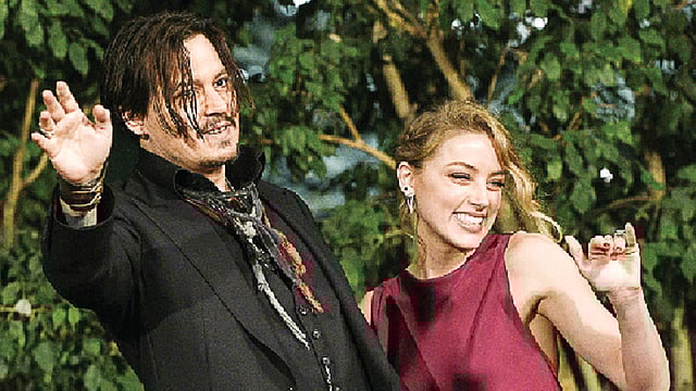 জনি ডেপ-অ্যাম্বার হার্ড