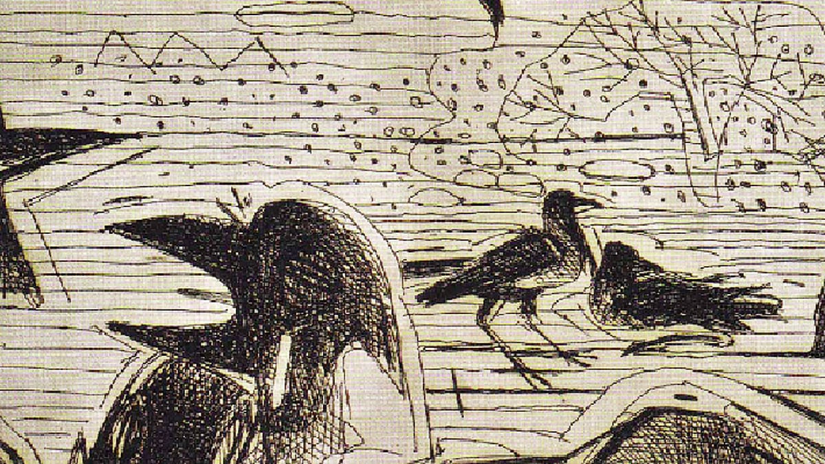 ‘শিরোনামহীন’ শিল্পী: রফিকুন নবী