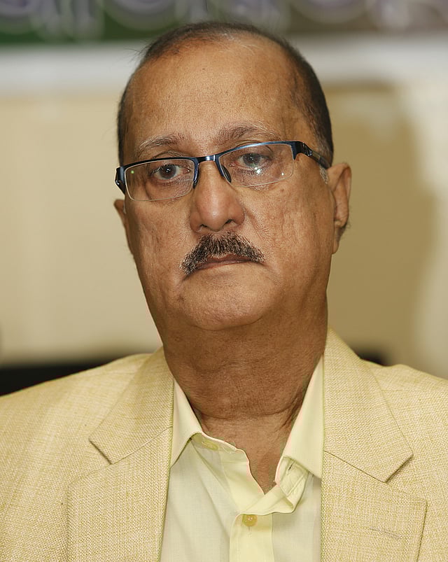 জিয়াউর রহমানের ছোট ভাই আহমেদ কামাল। ছবিটি আজকের তোলা। ছবি: হাসান রাজা