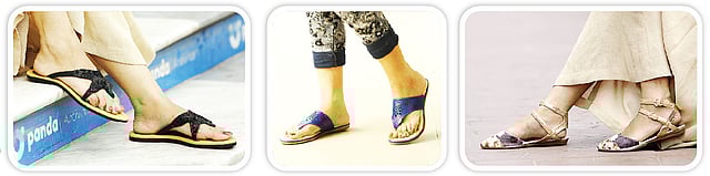 এমন স্যান্ডেলে গরমে পা ঘেমে যাবে না