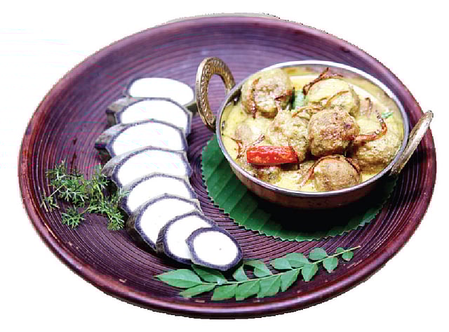 কাঁচা কলার কোপ্তা কারি