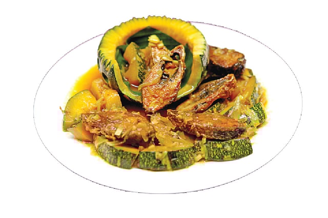 কুমড়ায় ইলিশ