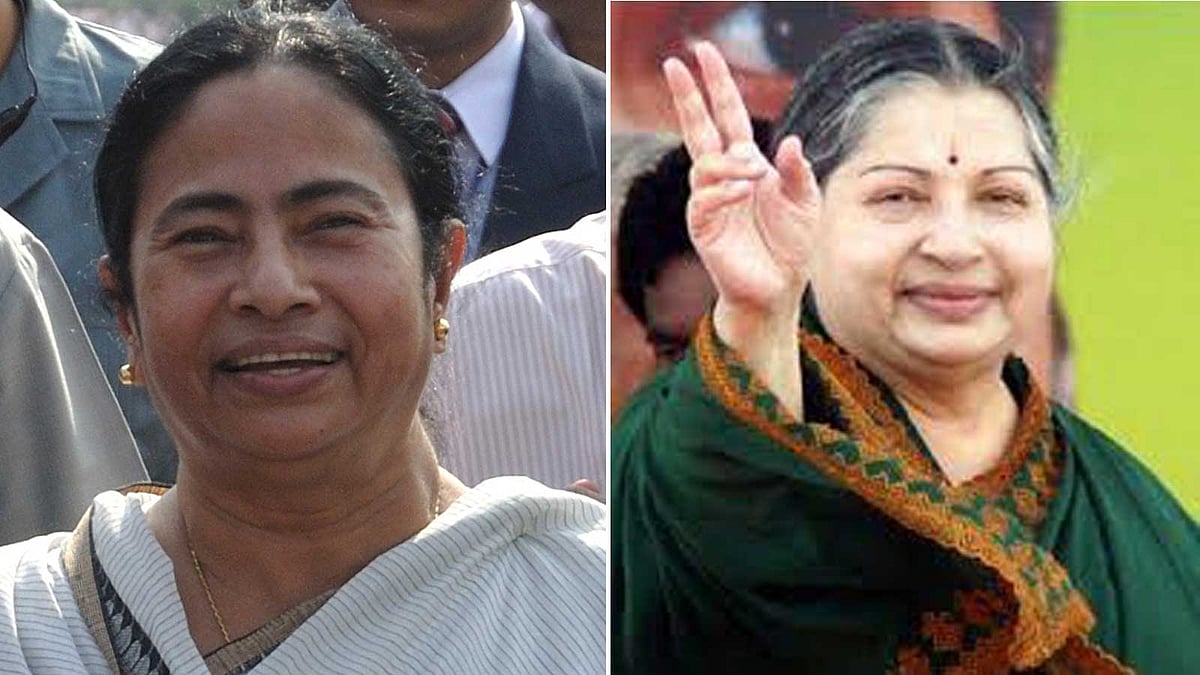 মমতা বন্দ্যোপাধ্যায় ও জয়ললিতা