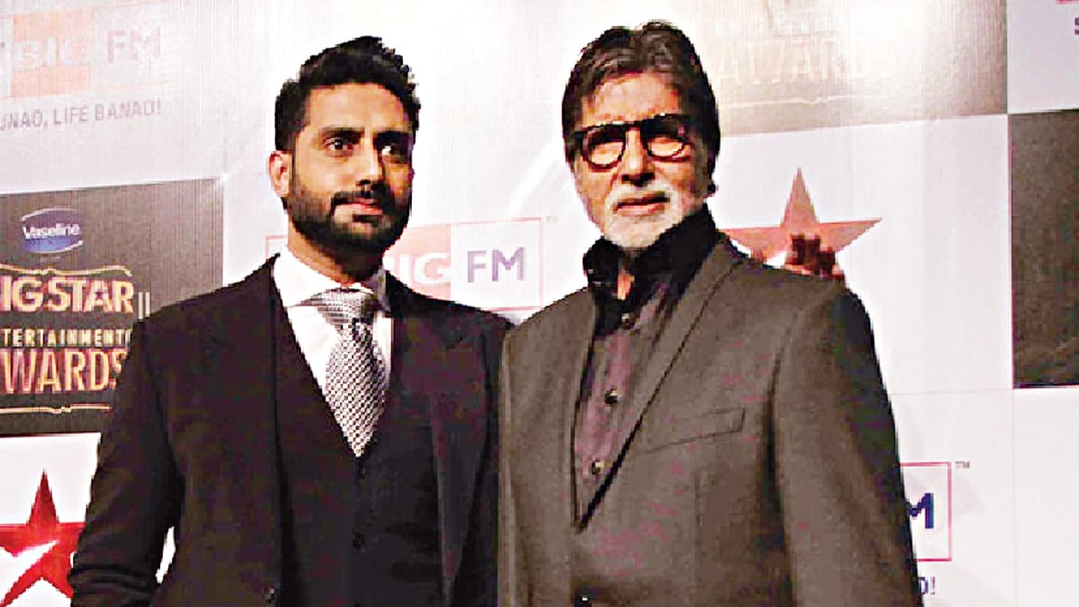 অভিষেক বচ্চন ও বাবা অমিতাভ বচ্চন