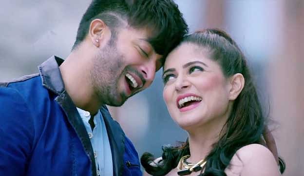 ‘শিকারি’ ছবিতে শাকিব ও শ্রাবন্তী