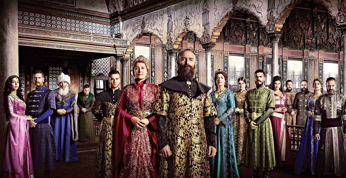 ‘সুলতান সুলেমান’ টি​িভ ধারাবাহিকের পোস্টার। ছবি: সংগৃহীত