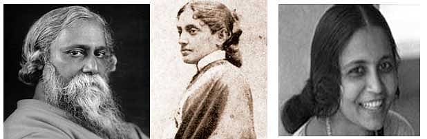 রবীন্দ্রনাথ ঠাকুর, কাদম্বরী দেবী, রানী চন্দ