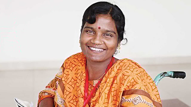 কাজল রেখার মুখে সাফল্যের হাসি l ছবি: খালেদ সরকার