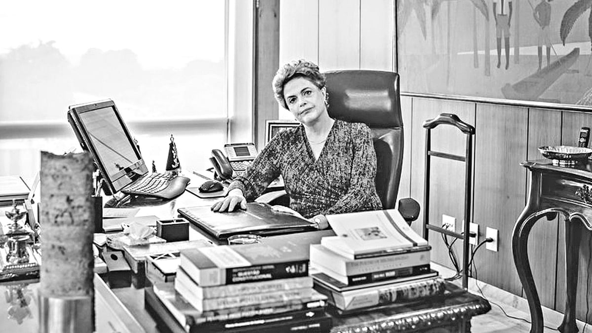 ব্রাজিলের সদ্য ক্ষমতা হারানো প্রেসিডেন্ট দিলমা রুসেফ