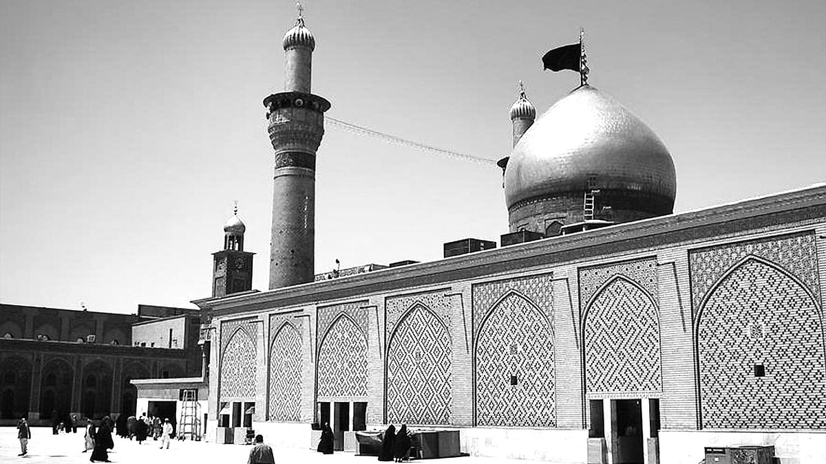 কারবালায় হজরত হোসেইন (রা.)–এর সমাধি