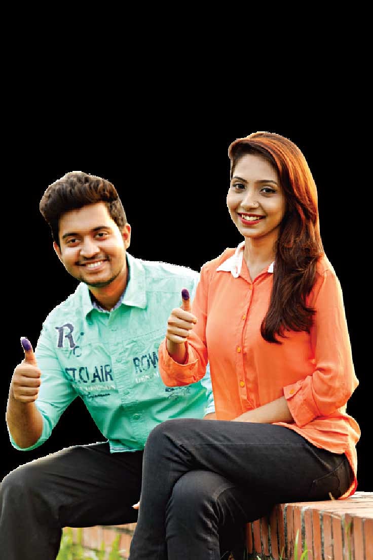 আমাদেরও আছে অধিকার।  মডেল: তাহমিদ ও হৃদিতা ছবি: অধুনা