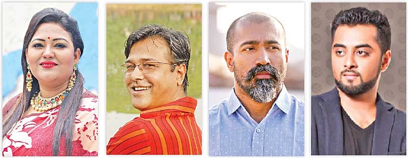 মমতাজ, আসিফ, জন, হৃদয়