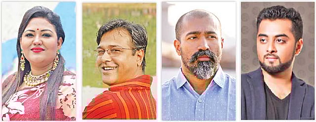 মমতাজ, আসিফ, জন, হৃদয়