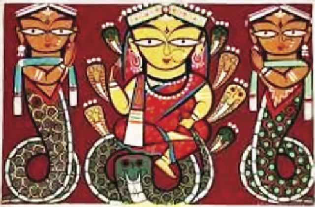 মনসামঙ্গল–এর পটচিত্র