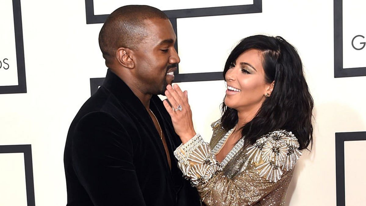 কানিয়ে ওয়েস্ট ও কিম কার্দাশিয়ান