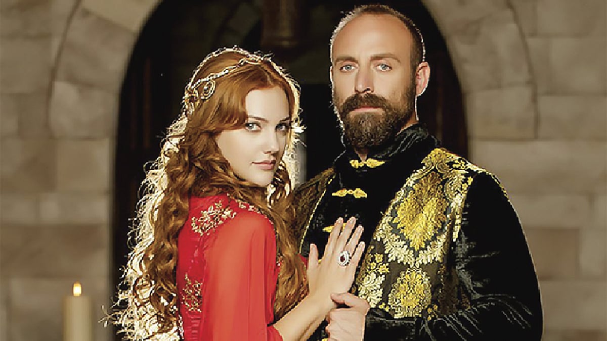 সুলতান সুলেমান ধারাবাহিকের দুই চরিত্র