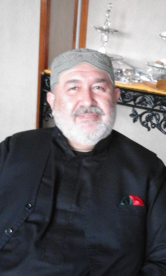 বেলুচিস্তানের স্বাধীনতা আন্দোলনের নেতা মীর সুলেমান দাউদ জান আহমেদজাই।ছবি: প্রথম আলো