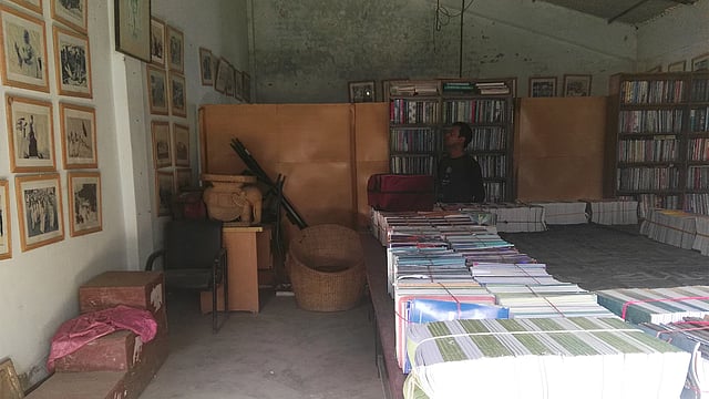 শহীদ স্মৃতি বিদ্যাপীঠের লাইব্রেরি। ছবি: আবুল হাসনাত