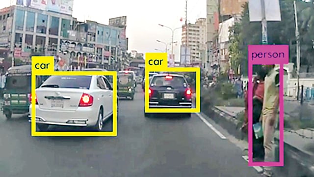 এভাবেই গাড়ি ও মানুষ শনাক্ত করতে পারে এই যন্ত্র