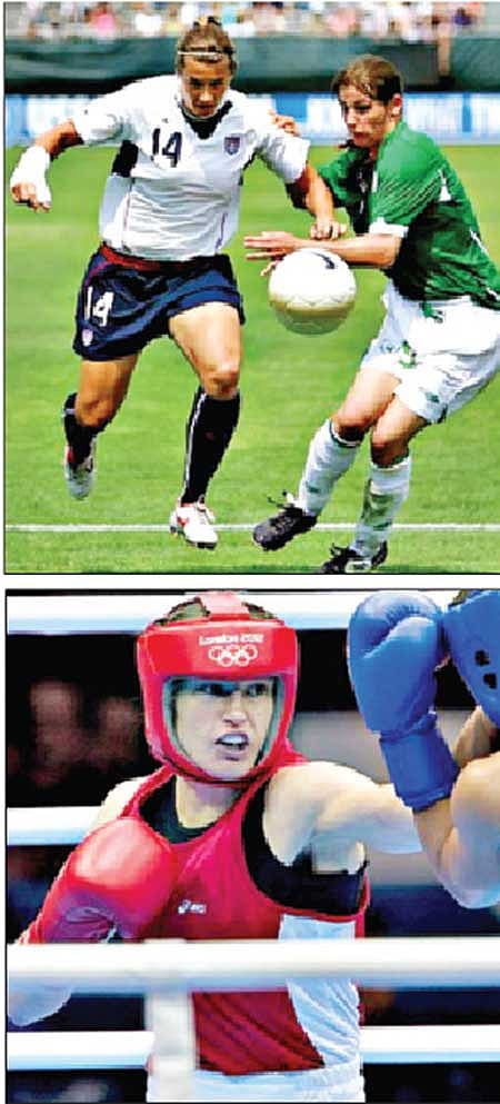 কেটি টেলর: ফুটবলার থেকে বক্সার l ছবি: ফিফাডটকম