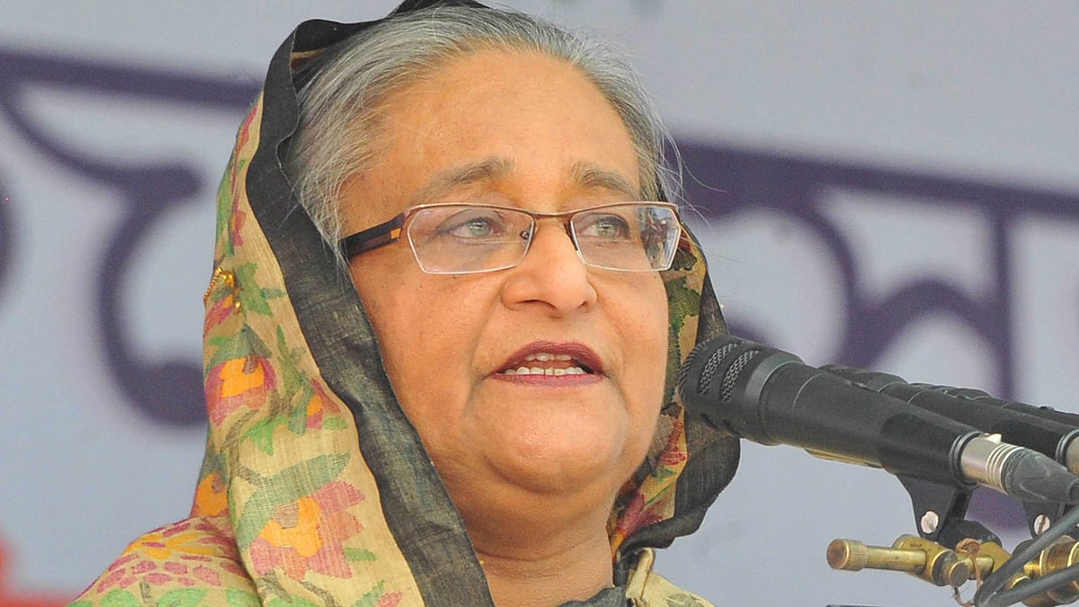 প্রধানমন্ত্রী শেখ হাসিনা। ফাইল ছবি