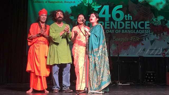 সাংস্কৃতিক অনুষ্ঠানের দৃশ্য