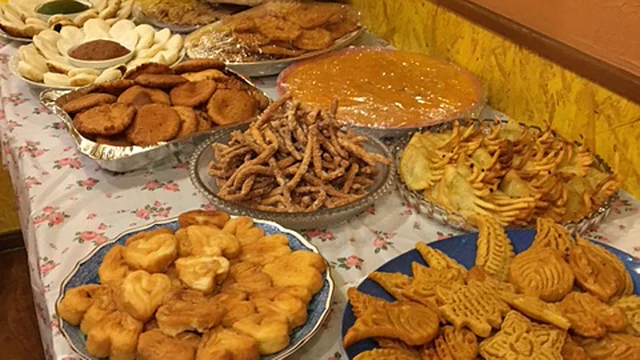 পিঠা উৎসবের একটি দৃশ্য
