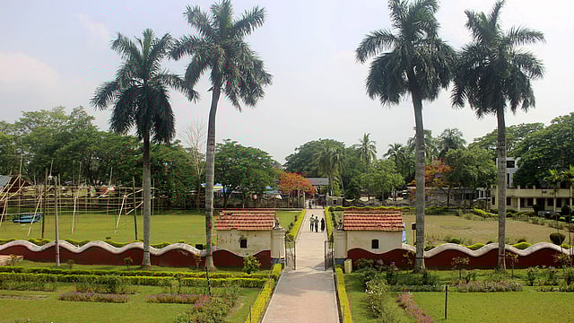 কুষ্টিয়ার শিলাইদহ কুঠিবাড়ি। ছবি: তৌহিদী হাসান