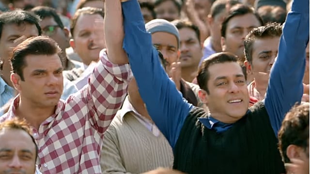 ‘টিউবলাইট’ ছবির দৃশ্যে সোহেল ও সালমান খান