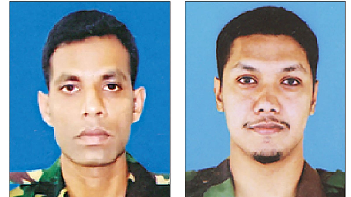 মেজর মাহফুজ ও ক্যাপ্টেন তানভীর