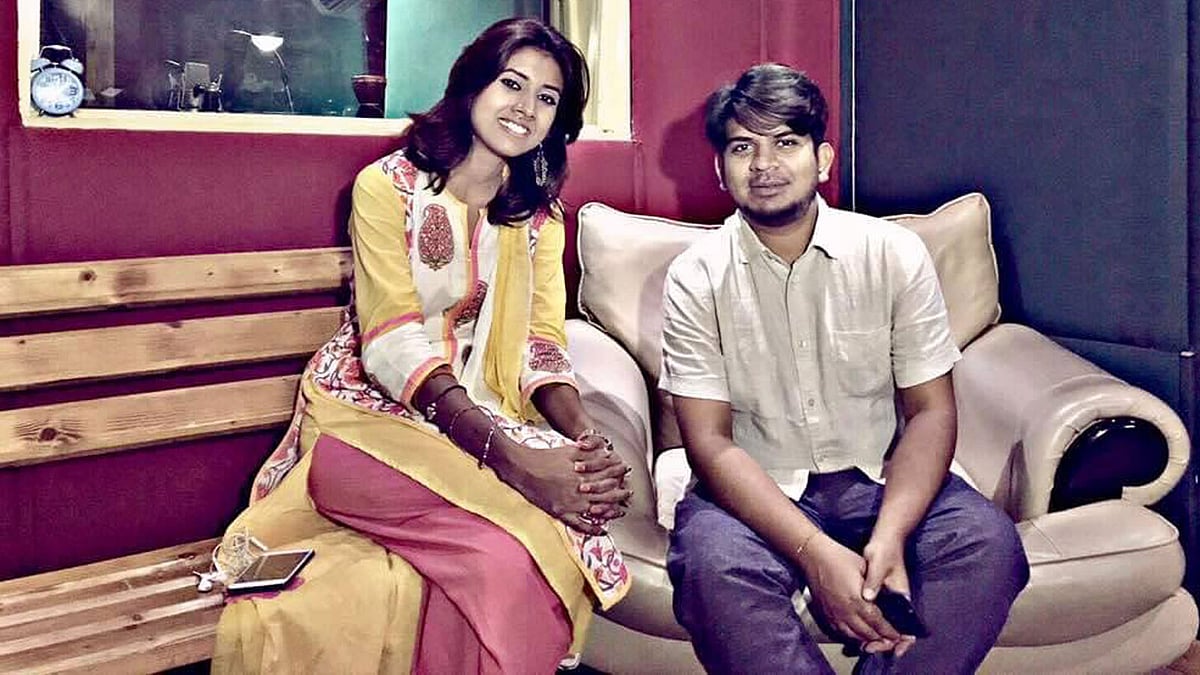 বুশরা শাহরিয়ার ও অরিন্দম চ্যাটার্জি