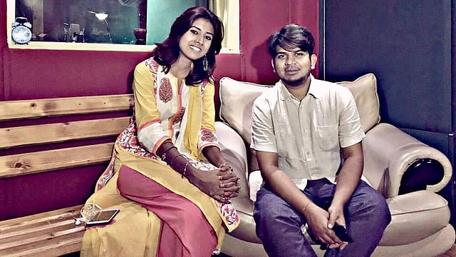 বুশরা শাহরিয়ার ও অরিন্দম চ্যাটার্জি