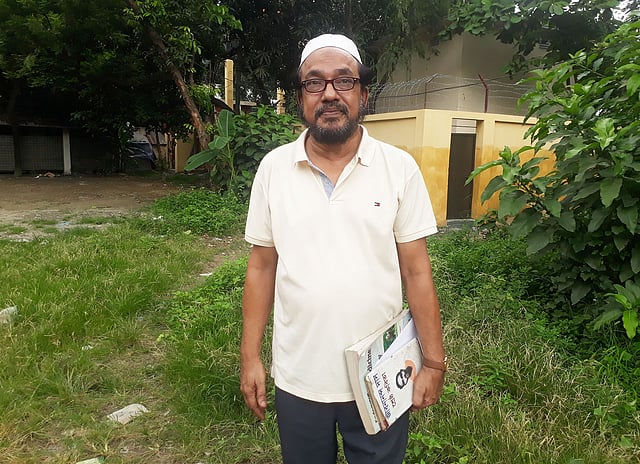 এক হাজার লাশের ময়নাতদন্তকারী চিকিৎসক হারুন অর রশীদ। ছবি: আসাদুজ্জামান