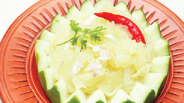 পেঁপে ভর্তা