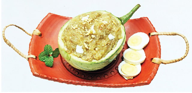 ডিম বেগুনের ভর্তা
