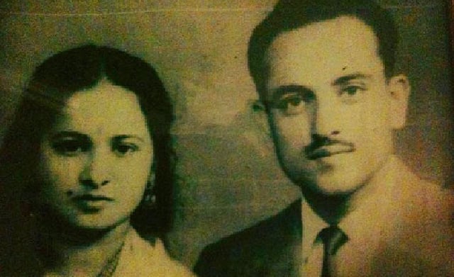 স্ত্রী আনজুমান আরা জামিলের সঙ্গে কর্নেল জামিল উদ্দিন আহমেদ। ছবি: সংগৃহীত