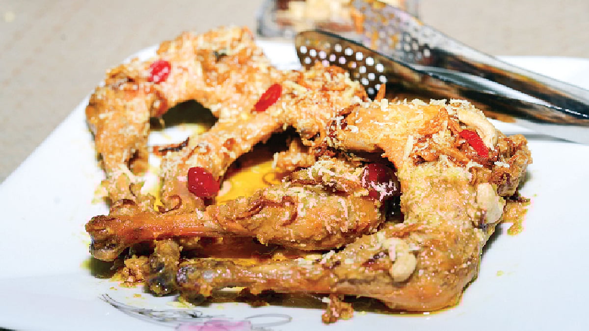 ঝাল চিকেন রোস্ট