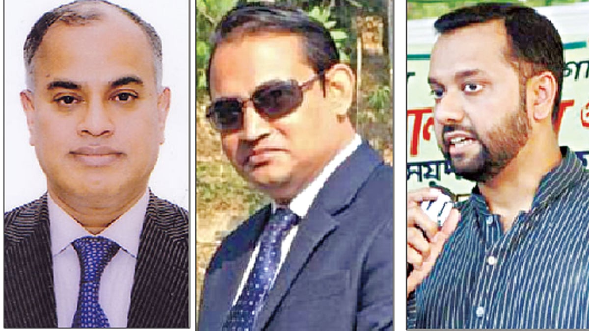 অনিরুদ্ধ কুমার রায়,শামীম আহমেদ   ও সৈয়দ সাদাত