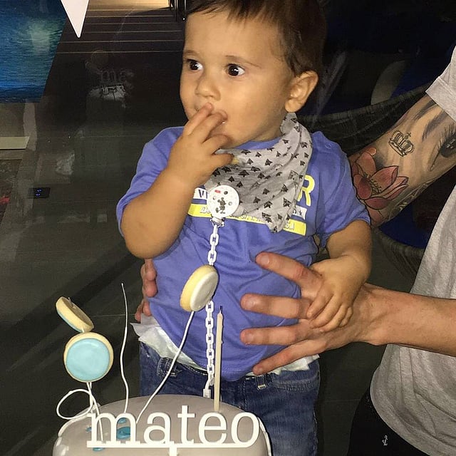 মাতেওর জন্মদিনে। ছবি: ইনস্টাগ্রাম