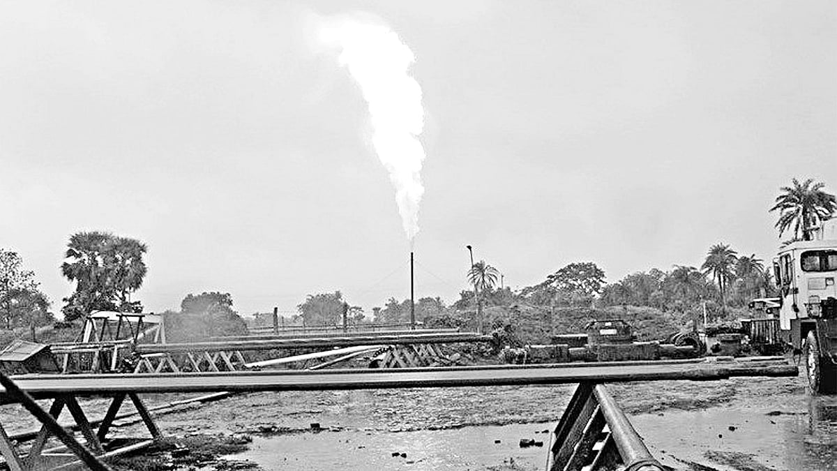 ভোলায় শাহবাজপুর গ্যাসক্ষেত্র এলাকায় খননকৃত নতুন কূপে গ্যাসের খোঁজ মিলেছে