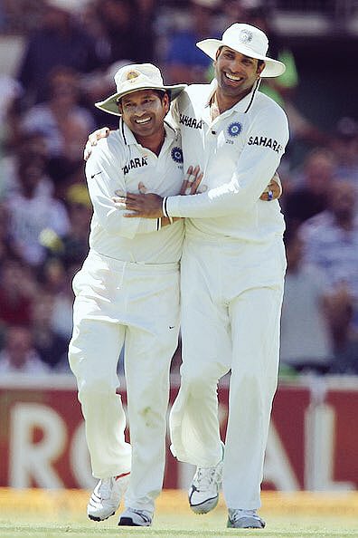 লক্ষ্মণের জন্মদিনে এ ছবি দিয়েই শুভেচ্ছা জানালেন টেন্ডুলকার। টুইটার থেকে সংগৃহীত