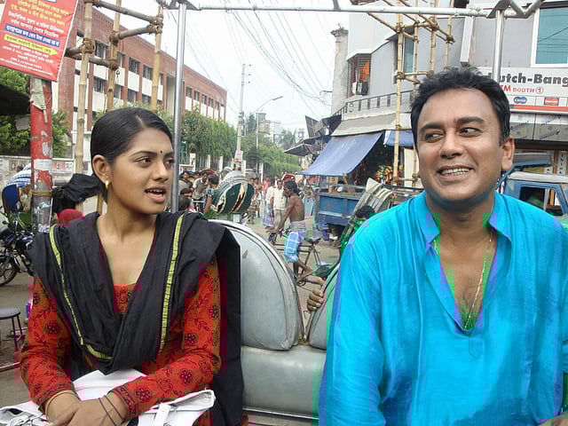 ‘আরমান ভাই’ নাটকে তিশা ও জাহিদ হাসান